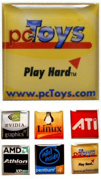 pcToys PC Case Badge - Coolerguys