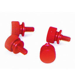 pcToys Speed Case Thumb Screw RED (4) retail package - Coolerguys