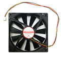 Evercool 140x140x25mm 12 Volt Fan EC14025M12CA - Coolerguys