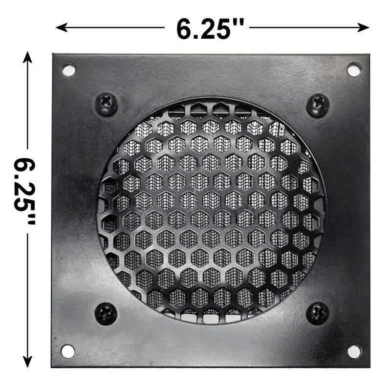 Pro-Metal 120mm Intake Bracket and filter Kit-No FAN - Coolerguys