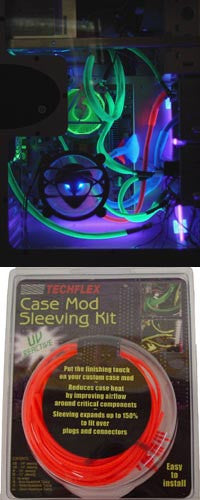 Red Techflex Sleeving (UV Sensitive) – Coolerguys