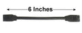 Sata III 6gbps Premium Cable 6" Black Straight to Straight OK6A3RK11 - Coolerguys