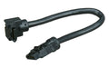 Sata III Premium Cable 6" Black Straight to Right Angle OK6A3RK12 - Coolerguys