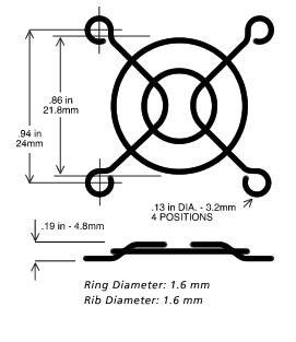 3 Stks DC Fan Grill Protector Finger Guard 120mm Z... - Vicedeal