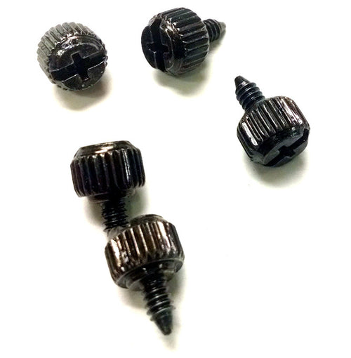 Thumb Screw BLACK (pack of 4) - Coolerguys