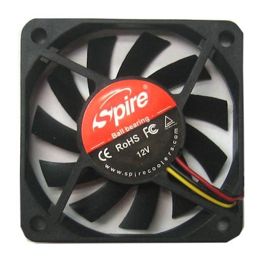 Spire 60x60x10mm 12 Volt Fan-SP06010B1H3 - Coolerguys