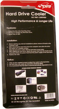 Spire Blue FlowCooler Hard Drive Cooler Model # HD05010S1M4 - Coolerguys