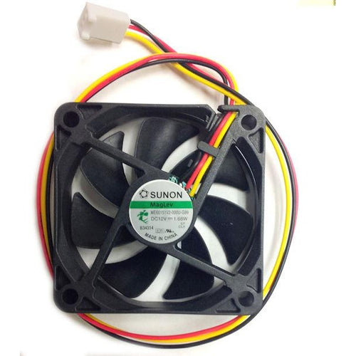 Sunon 60x60x15mm Medium Speed 12 Volt Cooling Fan ME60151V2-000U-G99 - Coolerguys