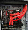 Swiftech H20-320 HD Edge Liquid Cooling with triple 120mm radiator, and Black Apogee™ HD. - Coolerguys