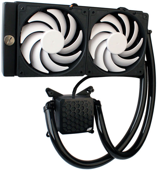 Swiftech H220 AIO Kit Dual 120mm All-In-One CPU Liquid Cooling Kit - Coolerguys