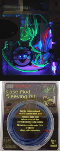Techflex Blue UV Sensitive Sleeving - Coolerguys