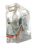 The Cooljag Programmable 80x80x25mm Mini-LED Flash Fan EF4-80 - Coolerguys