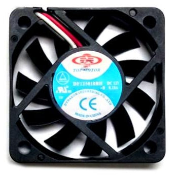 Top Motor 50x50x10mm High Speed 3 Pin Fan DF125010BH - Coolerguys