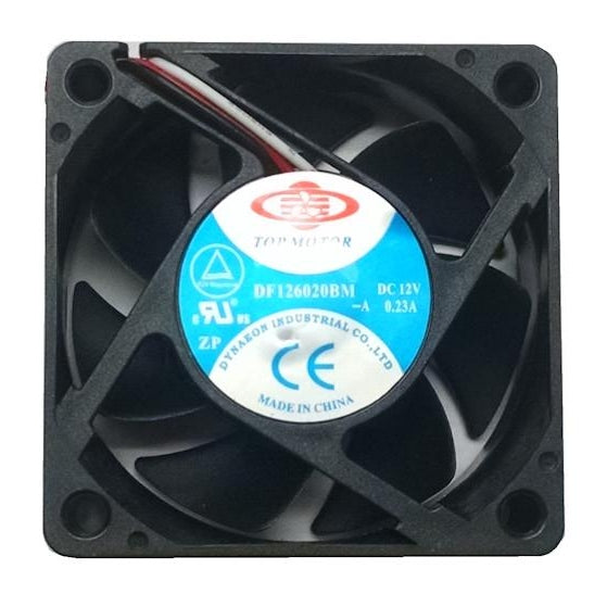 Top Motor 60x60x20mm 3 Pin Fan DF126020BM-3G - Coolerguys