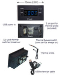 USB Powered Programmable thermal Controller with LED Display - Coolerguys