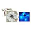 Yate Loon 120x120x25mm Clear Fan w/ Blue LED D12SL-12 - Coolerguys